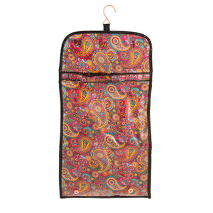 Retro Paisley Travel Set - Shower Cap, Hanging Bag, Medium Cosmetic Bag - Dilly's Collections - Hair Beauty and Lifestyle Products - Australia