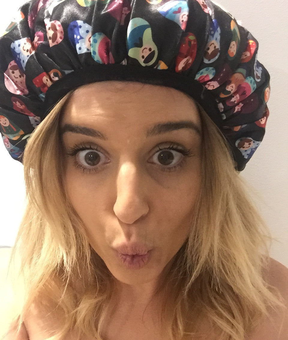 Sexy Shower Cap Selfie Alert