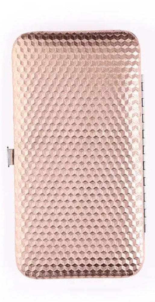 Manicure Pedicure Set - Rose Gold Metallic Case - Dilly's Collections - Hair Beauty and Lifestyle Products Australia