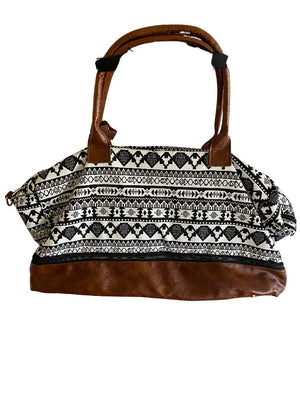 Duffle Bag - Weekender - Aztec - Dilly's Collections - Hair Beauty and Lifestyle Products Australia