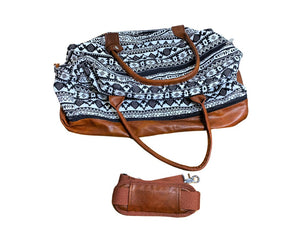 Duffle Bag - Weekender - Aztec - Dilly's Collections - Hair Beauty and Lifestyle Products Australia