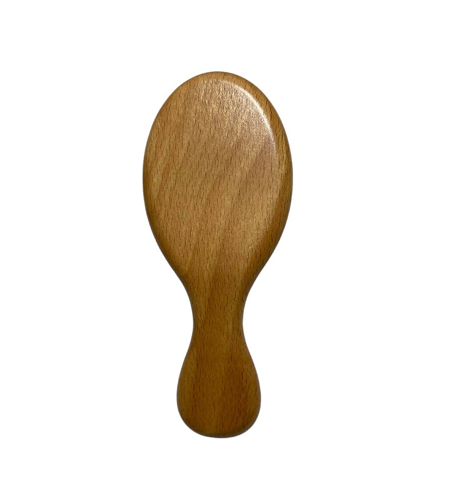 Wooden Detangling Smoothing Brush Nylon - Mini - Dilly's Collections - Hair Beauty and Lifestyle Products Australia