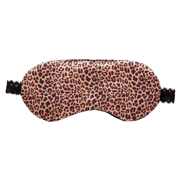 Leopard Eye Mask Eye Mask - Satin With Padding - Leopard style | Dilly's Collections
