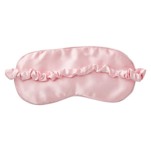 Eye Mask With Glitter Eye Lashes - 100% Mulberry Silk - Pink - Dilly's Collections -  Hair Beauty and Lifestyle Products Australia