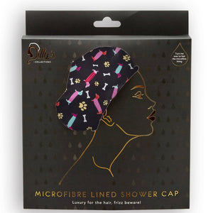 Dogs | Daschunds Shower Cap - Microfibre Lined - Standard Size - Dilly's Collections - Hair Beauty and Lifestyle Products Australia
