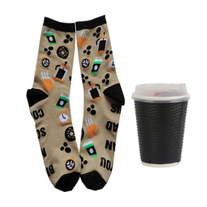 Socks - If You Can Read This, Bring Me Coffee Print - Dilly's Collections -  Hair Beauty and Lifestyle Products Australia