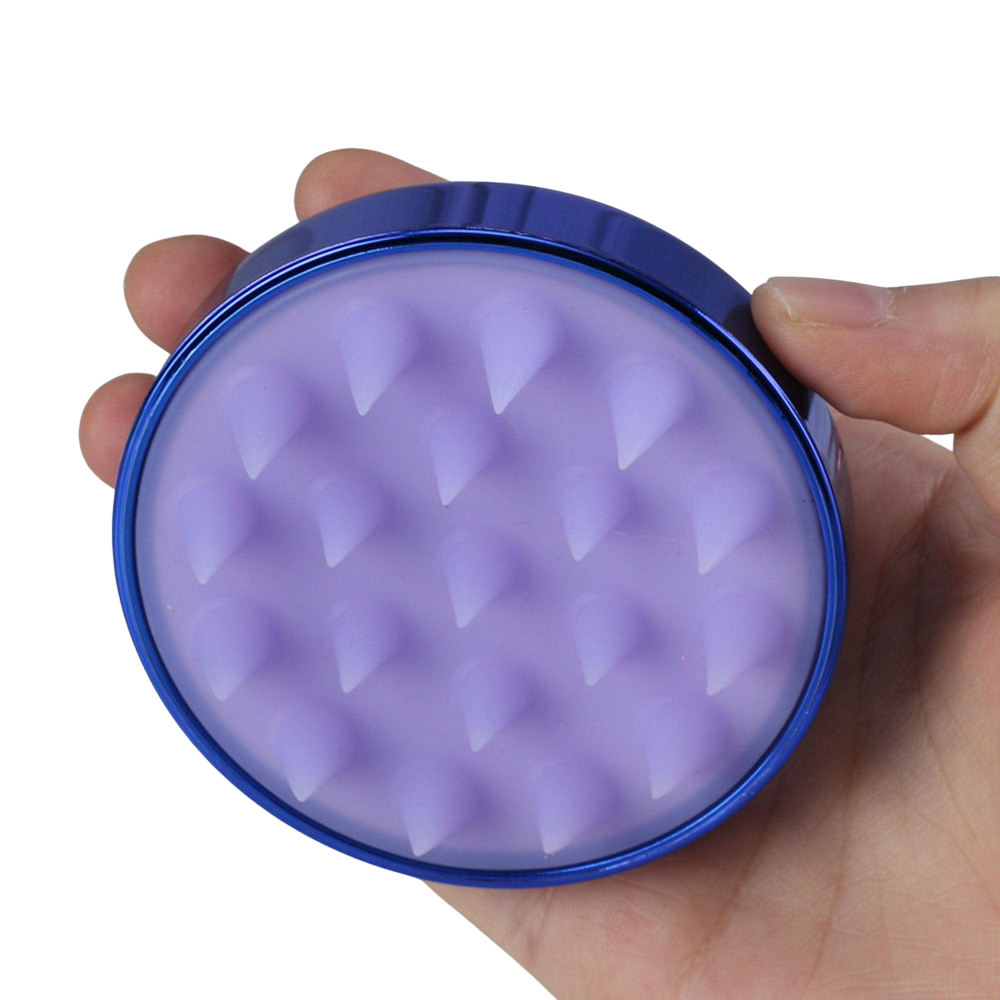 Handheld Blue Silicone Scalp Hair Brush - Dilly's Collections - Hair Beauty and Lifestyle Products Australia