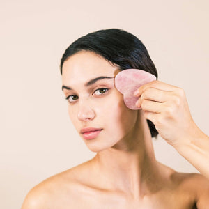 Gua Sha Facial Tool - Heart - Dilly's Collections -  Hair Beauty and Lifestyle Products Australia