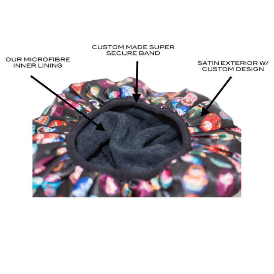 Duck Microfibre Lined Shower Cap - Toddler Size