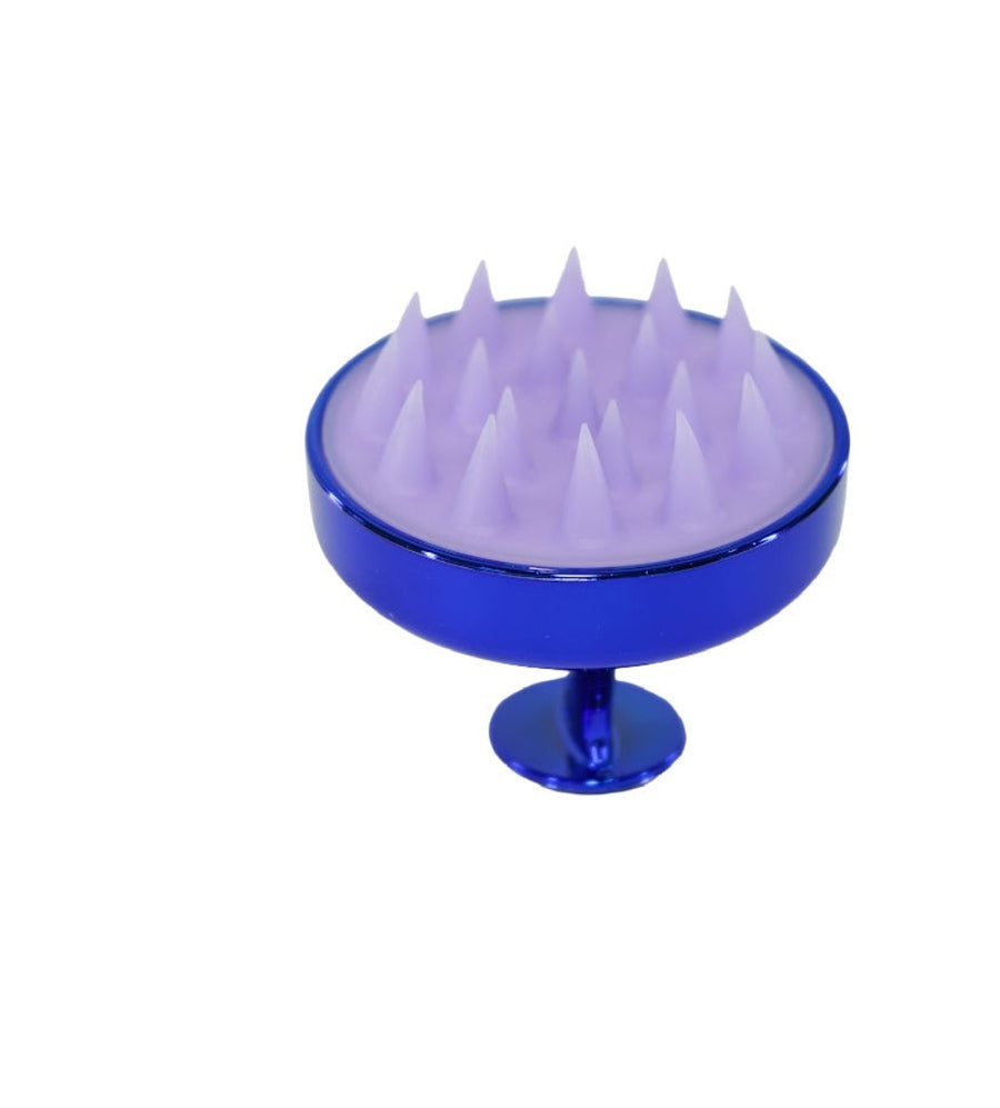 Handheld Blue Silicone Scalp Hair Brush - Dilly's Collections - Hair Beauty and Lifestyle Products Australia