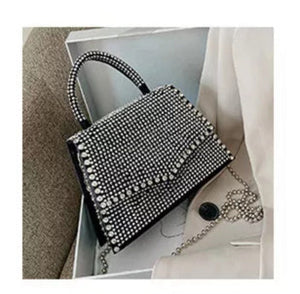 Silver Sequin Handbag | Crossbody Purse - Dilly's Collections - Hair Beauty and Lifestyle Products Australia